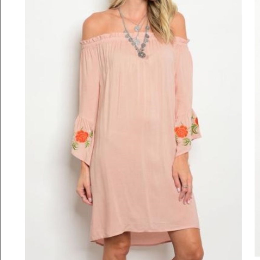 Available Off the Shoulder Dress size M